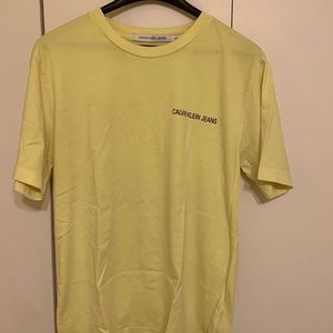 Calvin Klein Neon Yellow Tee